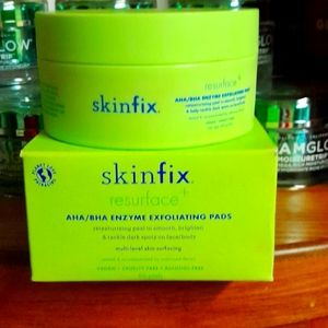 Skinfix resurface aha/bha enzyme exfoliating  pads 60 pads